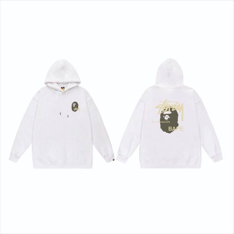 Sudadera con Capucha Bape x Stussy X8Y1Z5 (2COLORES)