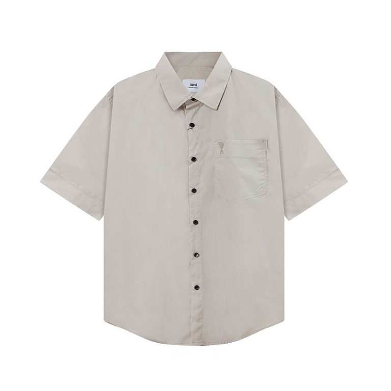 Camisa Corta Ami U1LKMQ (2COLORES)