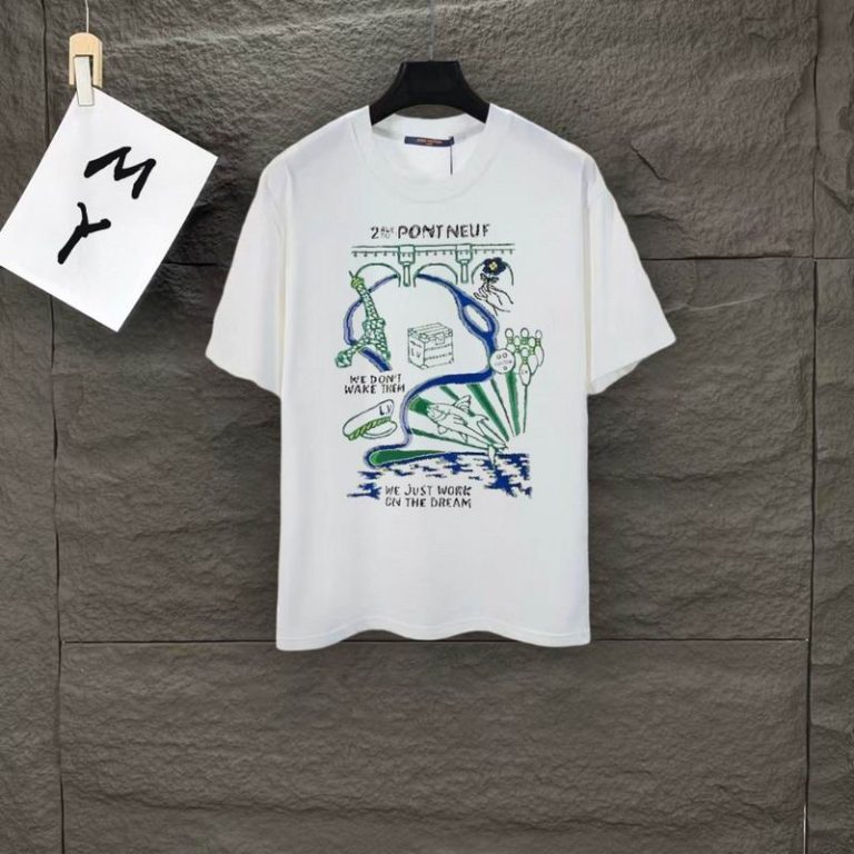 Camiseta Louis Vuitton V7BTLQ (2COLORES)