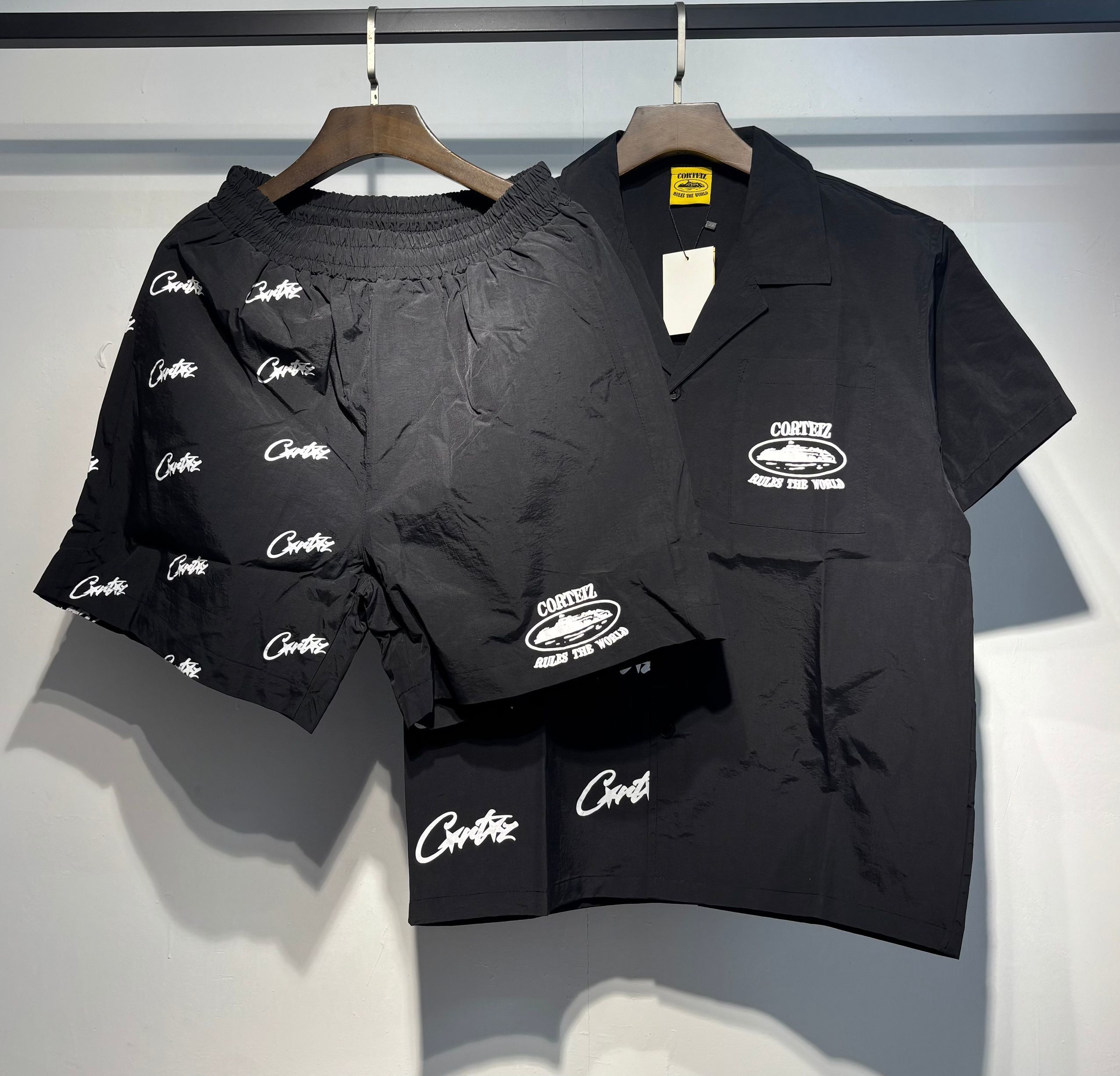 Conjunto Chandal Corto Corteiz E5N6Q1 (3COLORES)