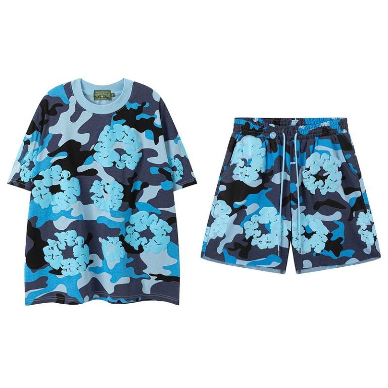 Conjunto Chandal Corto Denim Tears Z8TPQL (3COLORES)