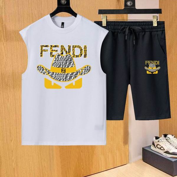 Conjunto Chandal Corto Fendi P4KTXC (2COLORES)