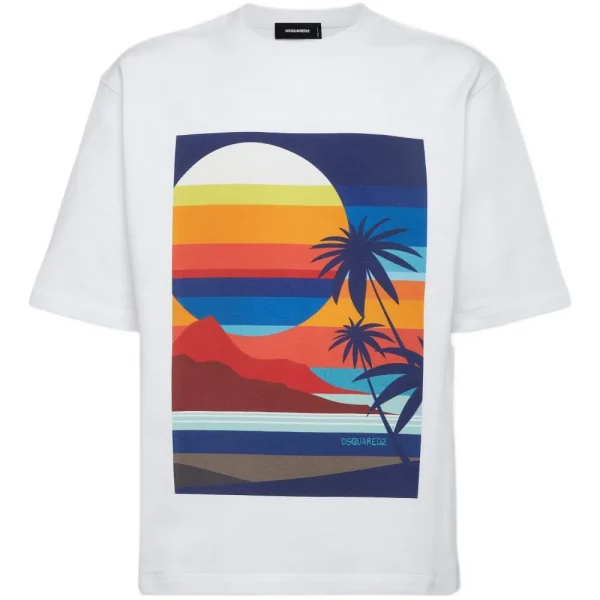 Camiseta DSQUARED2 'Summer Lovers Sunset' AFV45H