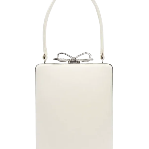 Bolso Self Portrait Satin Mini Bow
