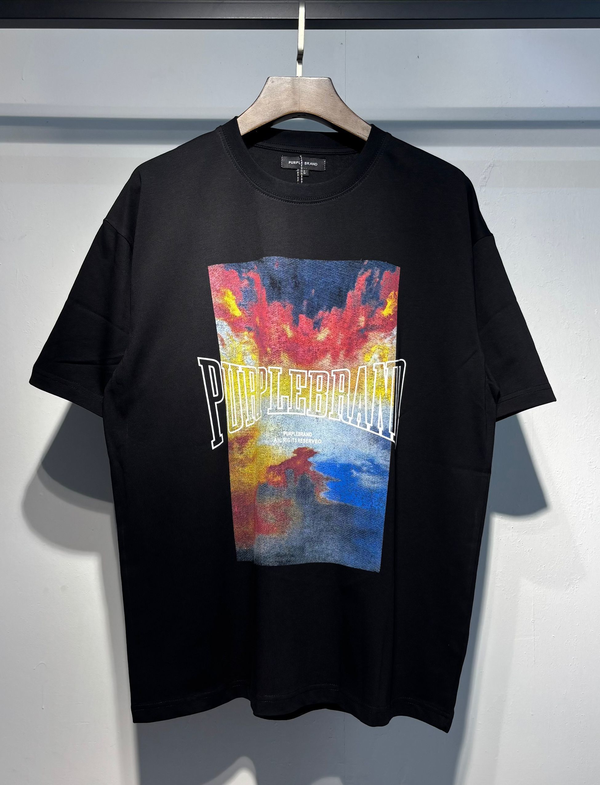 Camiseta Purple Brand S4K8Z6 (2COLORES)