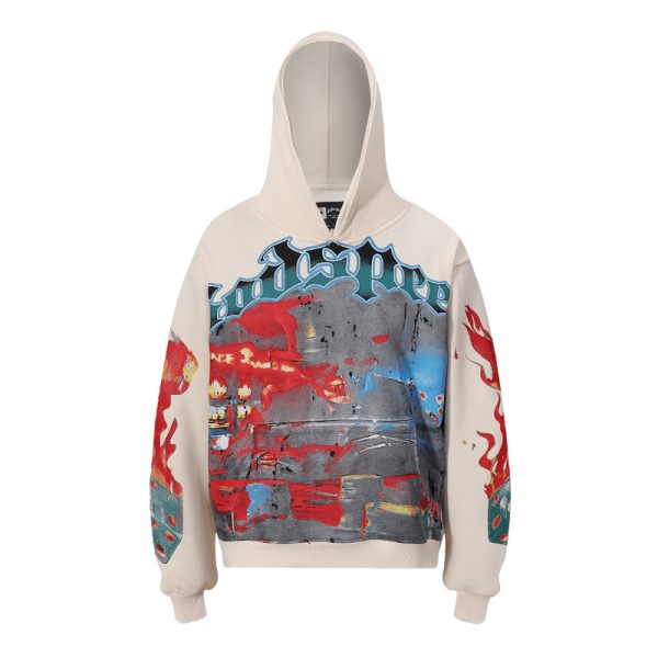 Sudadera con Capucha Saint Michael C7F5O2 (2COLORES)