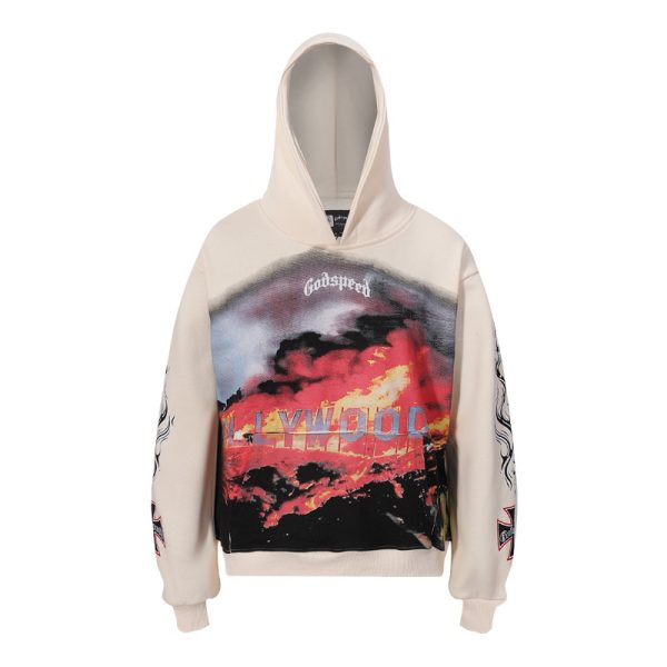 Sudadera con Capucha Saint Michael P1J8X7 (2COLORES)