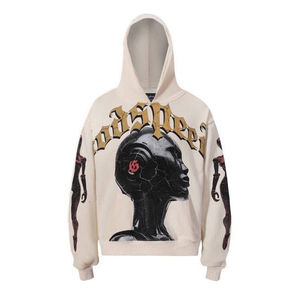 Sudadera con Capucha Saint Michael Z1P1L3 (2COLORES)