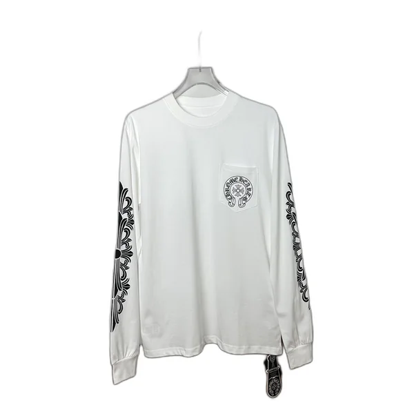 Camiseta Larga Chrome Hearts A5W3Z7 (2COLORES)