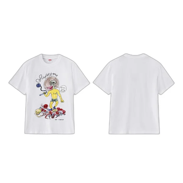 Camiseta Supreme A3Z7M9 (2COLORES)