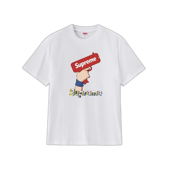 Camiseta Supreme Q8B7R9 (2COLORES)