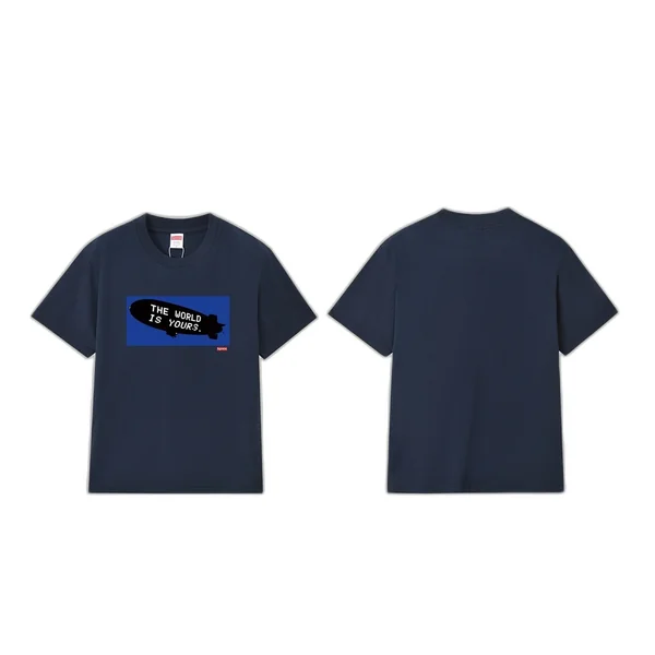 Camiseta Supreme Z9A4X7 (3COLORES)