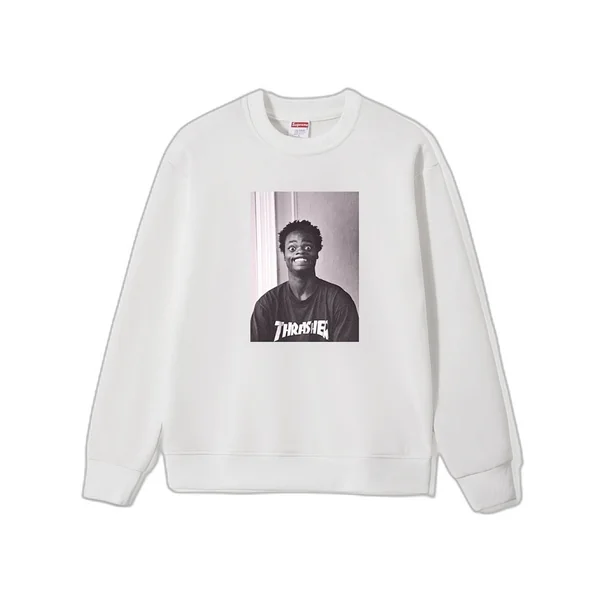 Sudadera sin Capucha Supreme X7F9R8 (3COLORES)