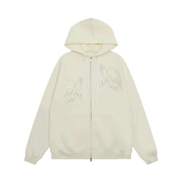 Sudadera Zipper Aime S4N9L3 (2COLORES)